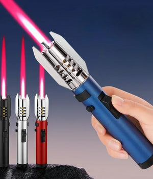 High-Temperature Windproof Lighter With Safety Lock