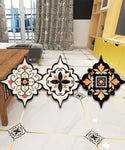 Diagonal Tiles Decor Sticker (18 Pcs)