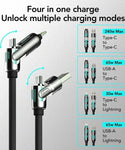 4-in-1 PD USB 240W Fast Charging Cable