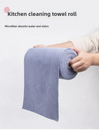 Microfiber Reusable Cleaning Towel Roll