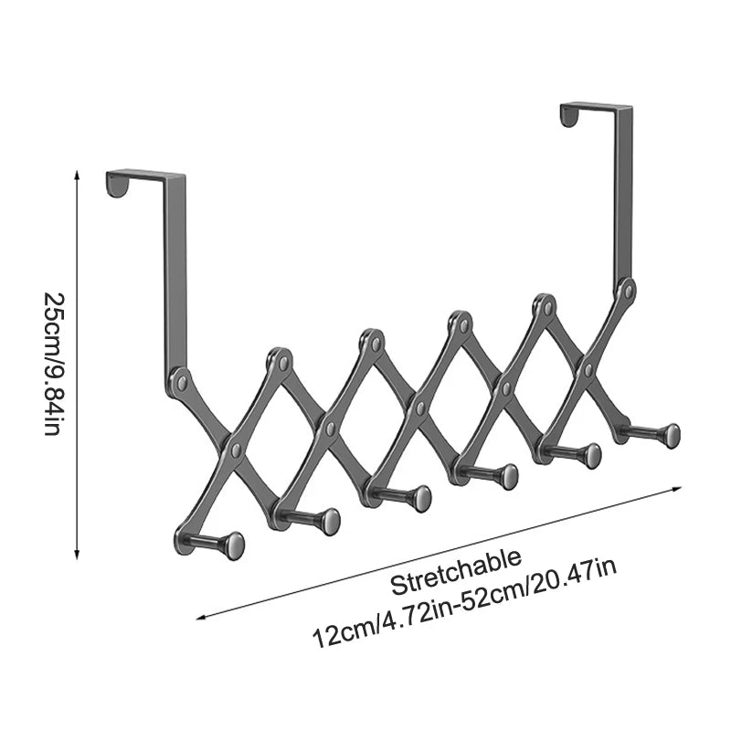 Foldable Stainless Steel Door Accessories Hanger