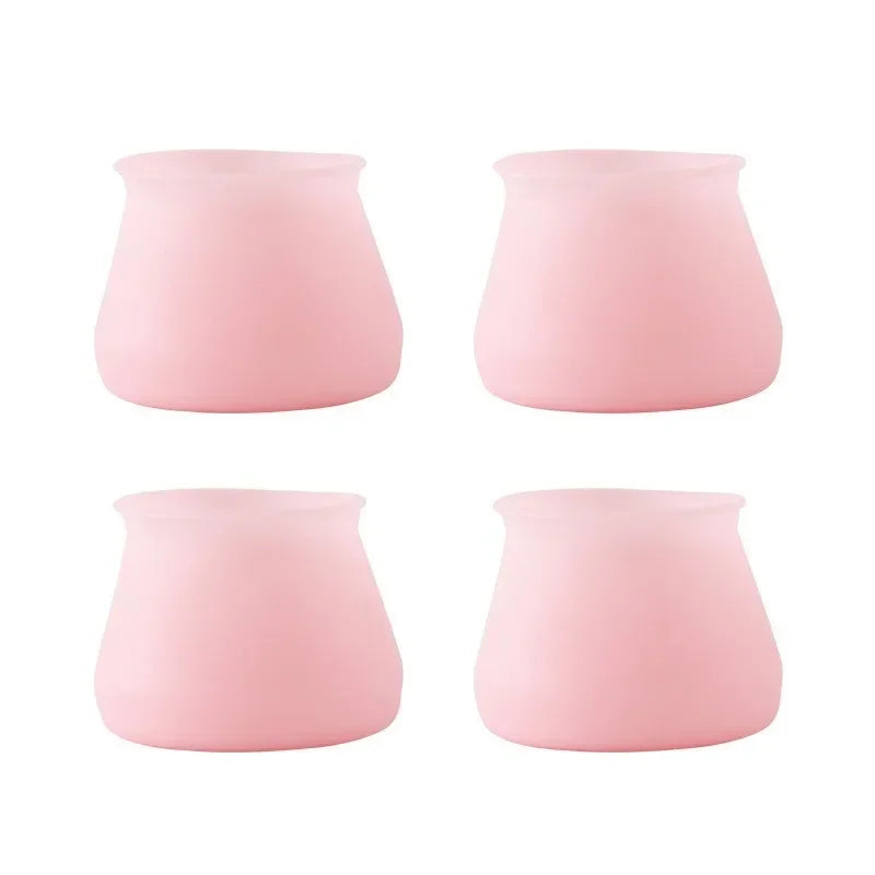 4 Pcs Silicon Furniture Leg Protection Pad