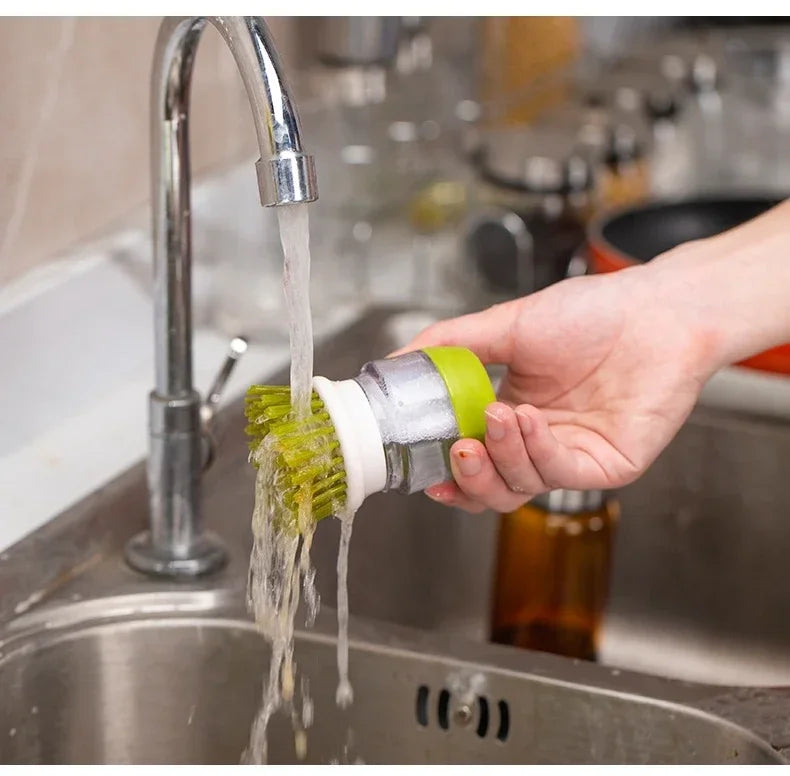 Multi Use Soap Dispensing Brush With Tary
