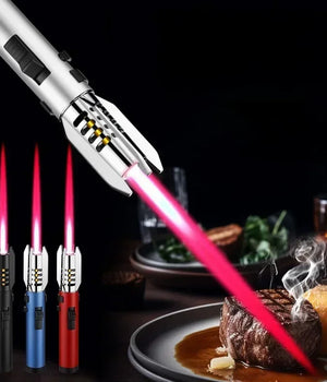 High-Temperature Windproof Lighter With Safety Lock