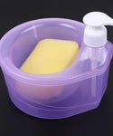 2-in-1 Dish Washing Soap Dispenser