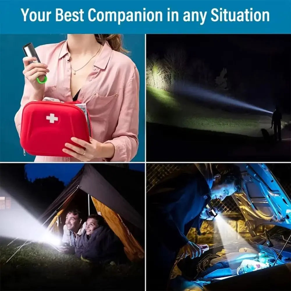 Mini Smart Waterproof Flashlight