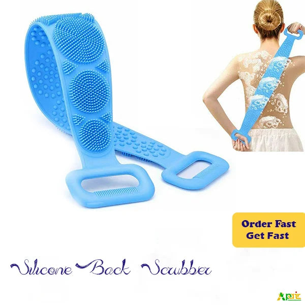 Silicone Back Bath Scrubber