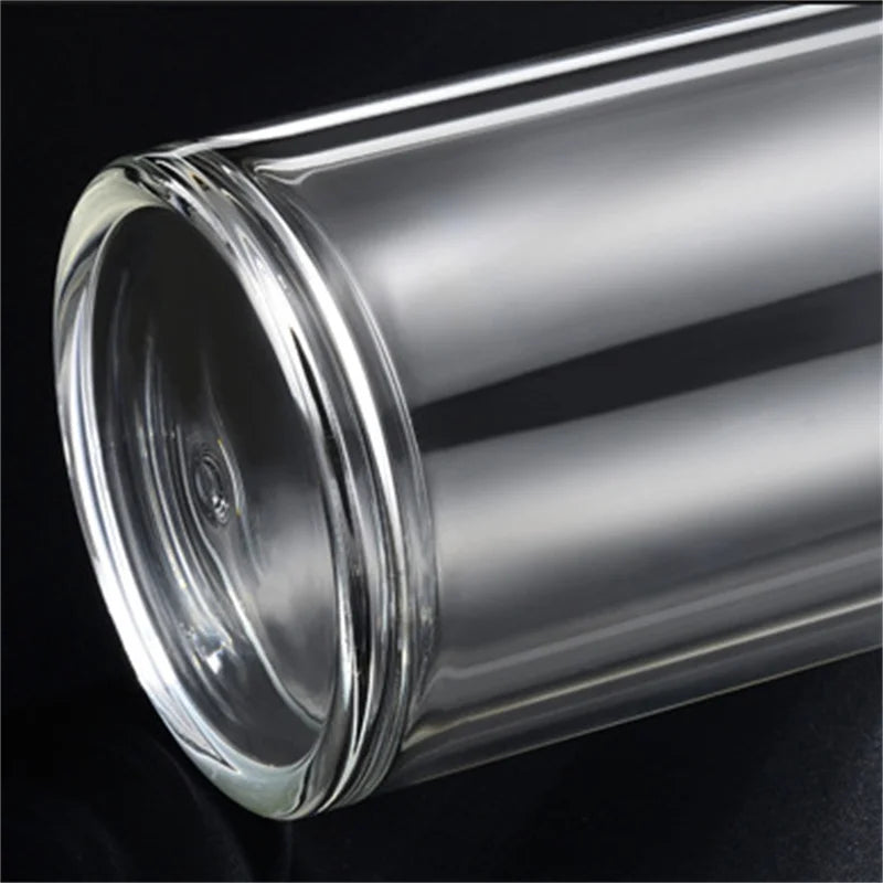 Leakproof Portable High-Grade Glass Water Bottle (500 ML)