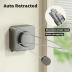 Indoor & Outdoor Auto Retractable Wire Clothesline