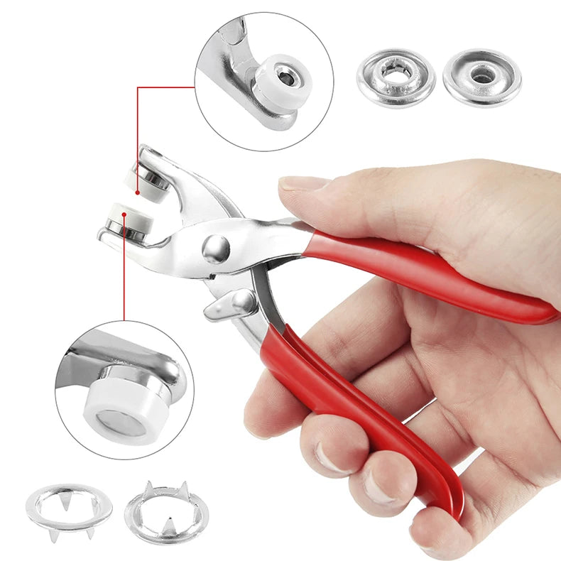 Hand Pressed Metal Buckle Installation Tool
