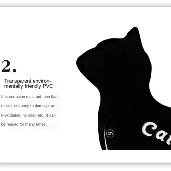 Various Shape Cat Eyeliner Waterproof Card (Set Of 2)