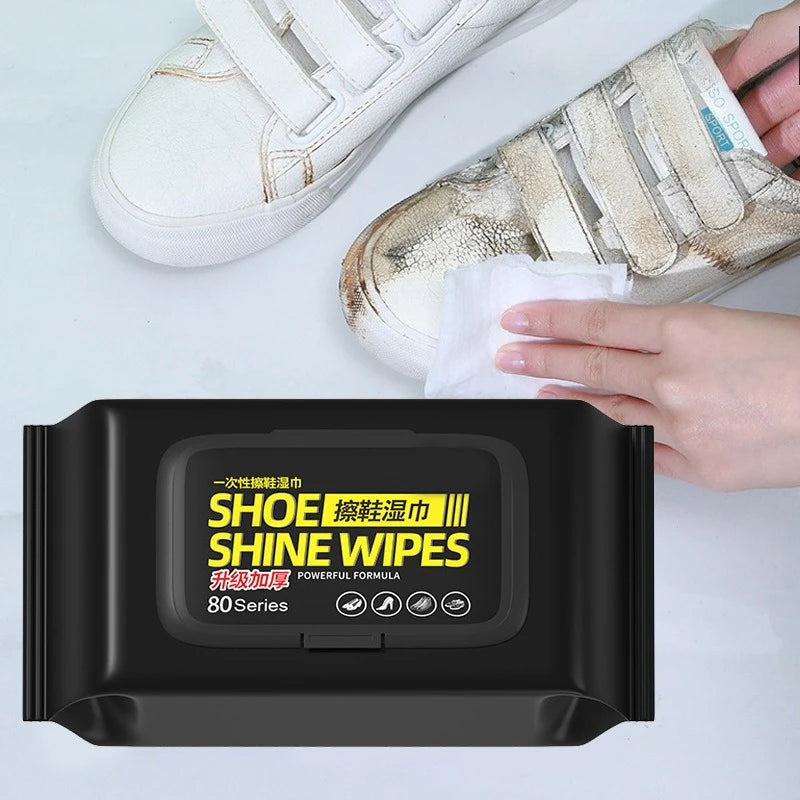 Disposable Quick Shoe Cleaning Wipes