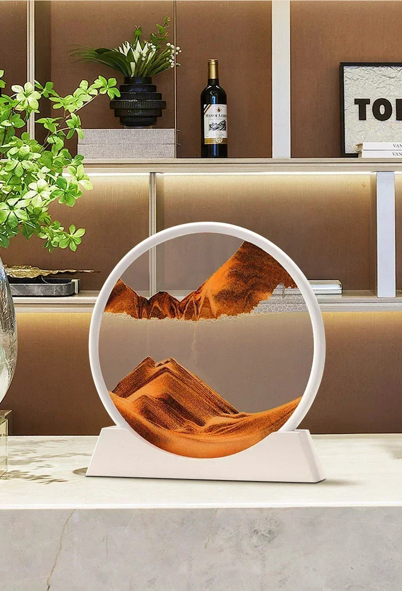 3D Dynamic Sandscape Hourglass Art Frame
