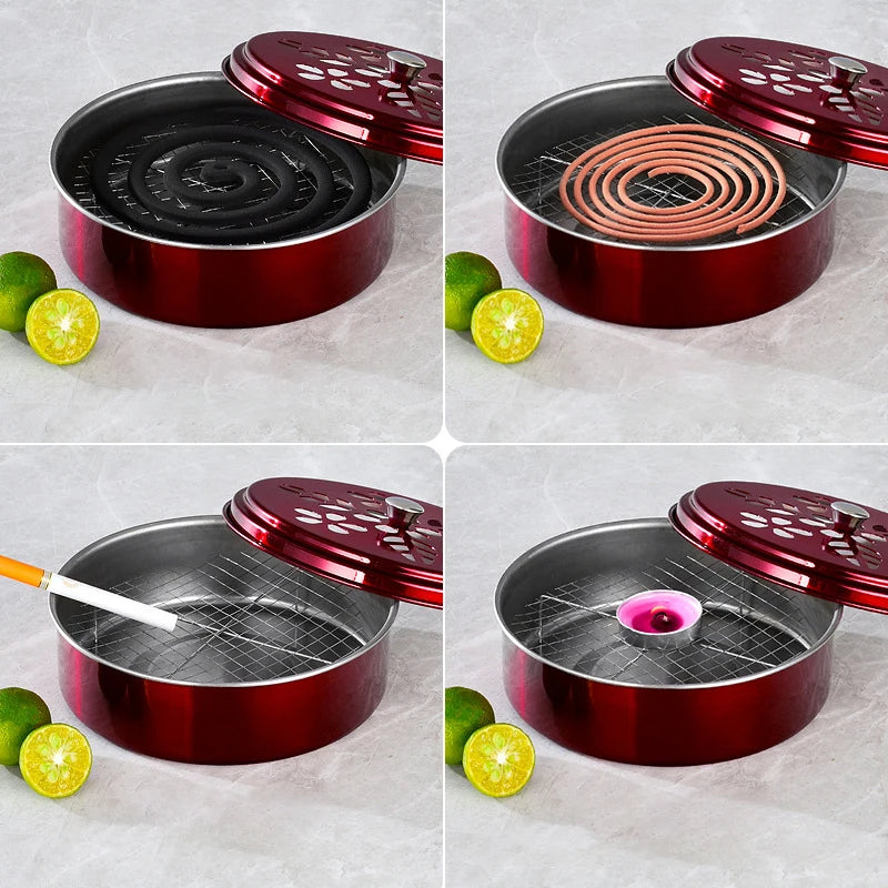 Anti-Fire Mosquito Coil Burner Box