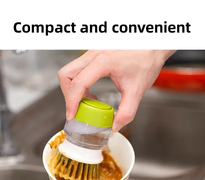 Multi Use Soap Dispensing Brush With Tary
