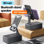 Rotatable Mobile Stand With Bluetooth Speaker