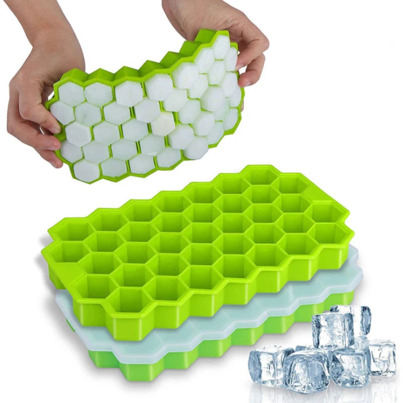 Honeycomb Silicone Ice Cube Tray