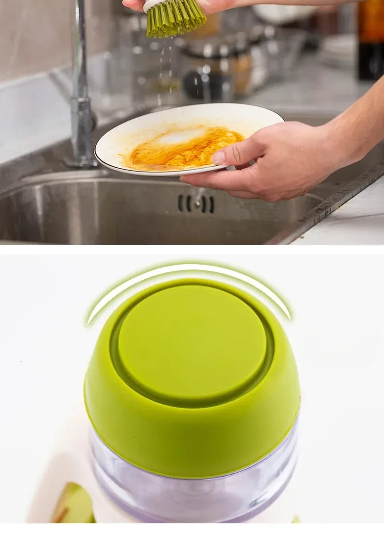 Multi Use Soap Dispensing Brush With Tary