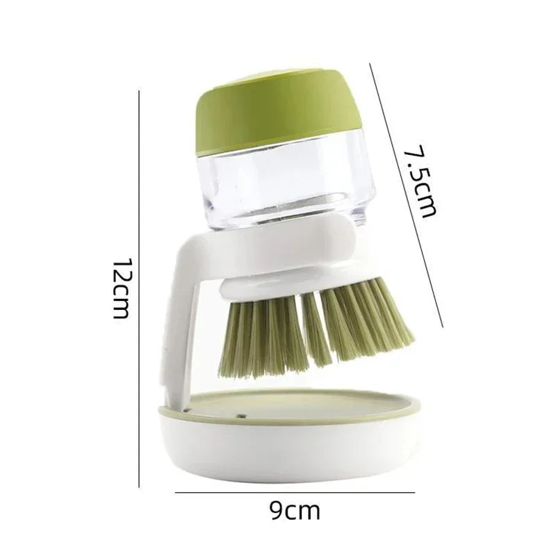 Multi Use Soap Dispensing Brush With Tary