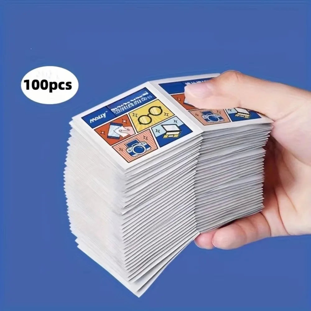 Lens & Screen Cleaning Wipes (100 Pcs)