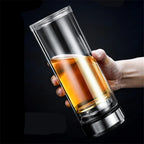 Leakproof Portable High-Grade Glass Water Bottle (500 ML)