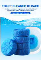 Automatic Toilet Bowl Cleaner & Freshener (10 Pcs)