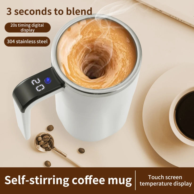 Smart Temperature LED Auto Magnetic Stirring Cup