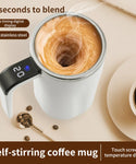 Smart Temperature LED Auto Magnetic Stirring Cup