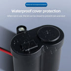 Motorcycle USB Waterproof Charger With Lighter