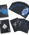 Waterproof Black Playing Card