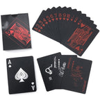 Waterproof Black Playing Card