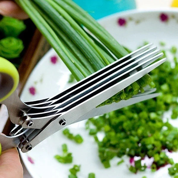 5 Layers Vegetable Cutting Scissors