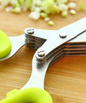 5 Layers Vegetable Cutting Scissors