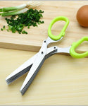 5 Layers Vegetable Cutting Scissors