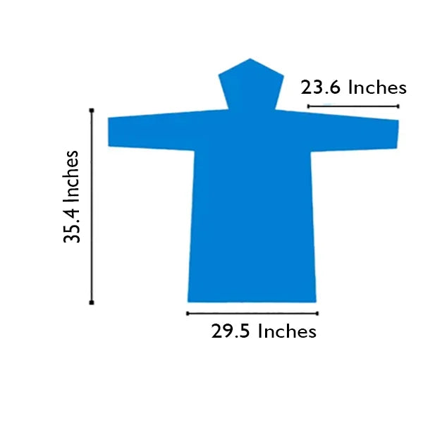 Emergency Disposable Pocket Raincoat (Set of 2)