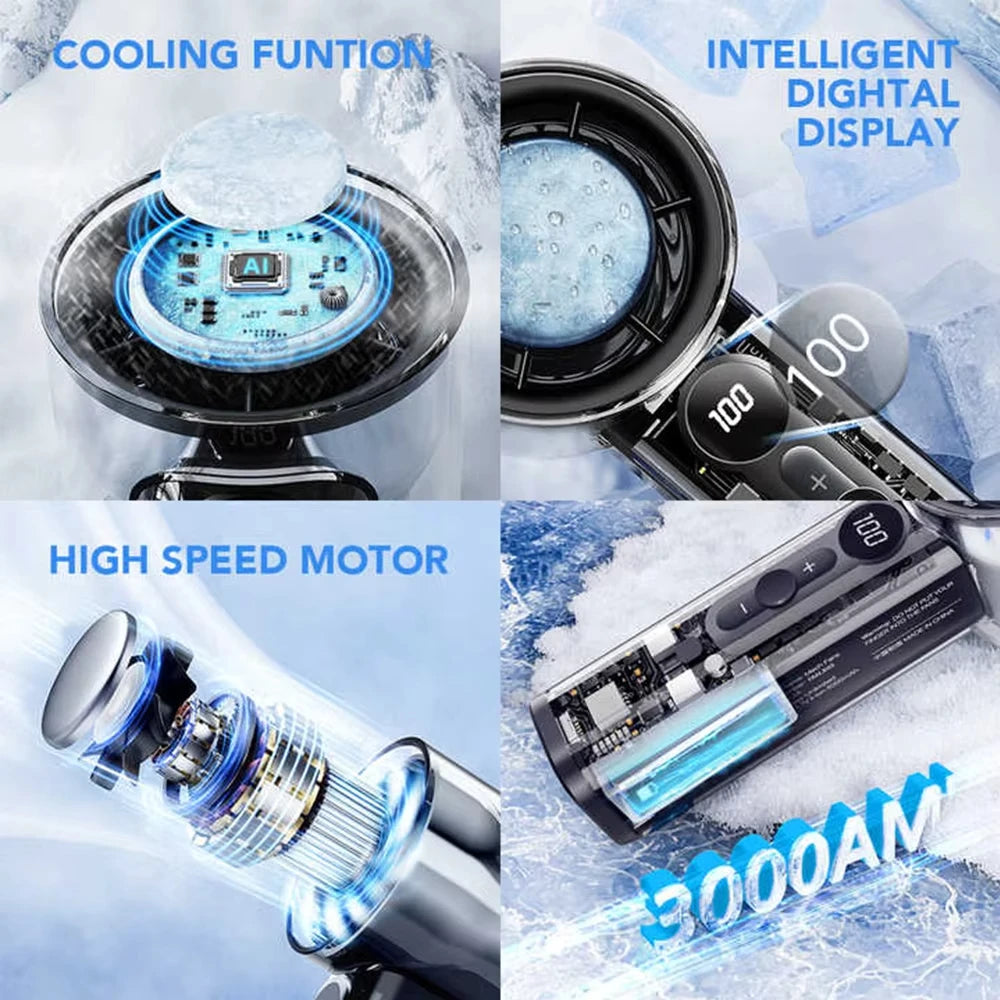 High-Speed Super Cool Handheld Turbo Fan