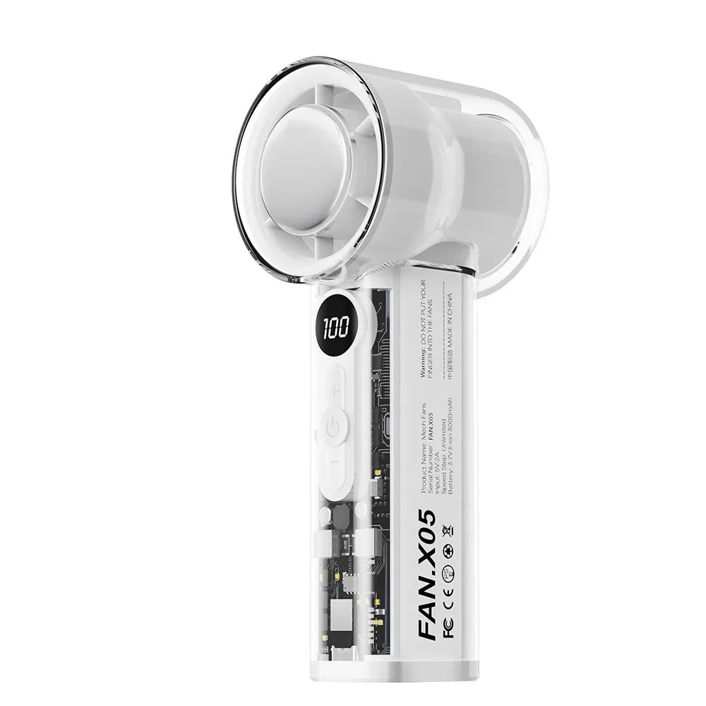 High-Speed Super Cool Handheld Turbo Fan