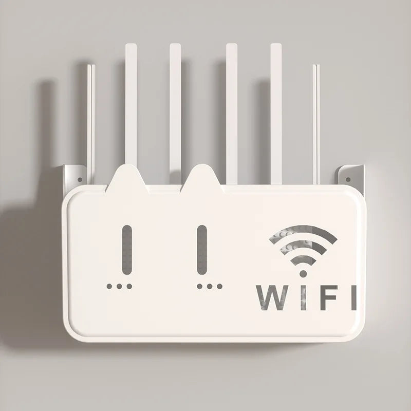 Wall Mount Strong Adhesive Router Stand