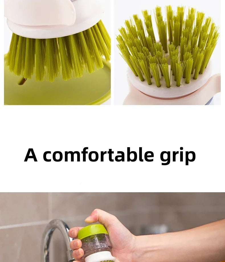 Multi Use Soap Dispensing Brush With Tary