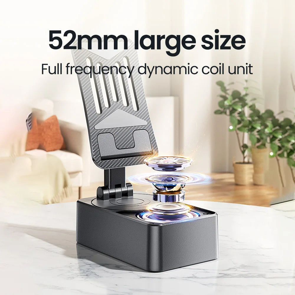 Rotatable Mobile Stand With Bluetooth Speaker