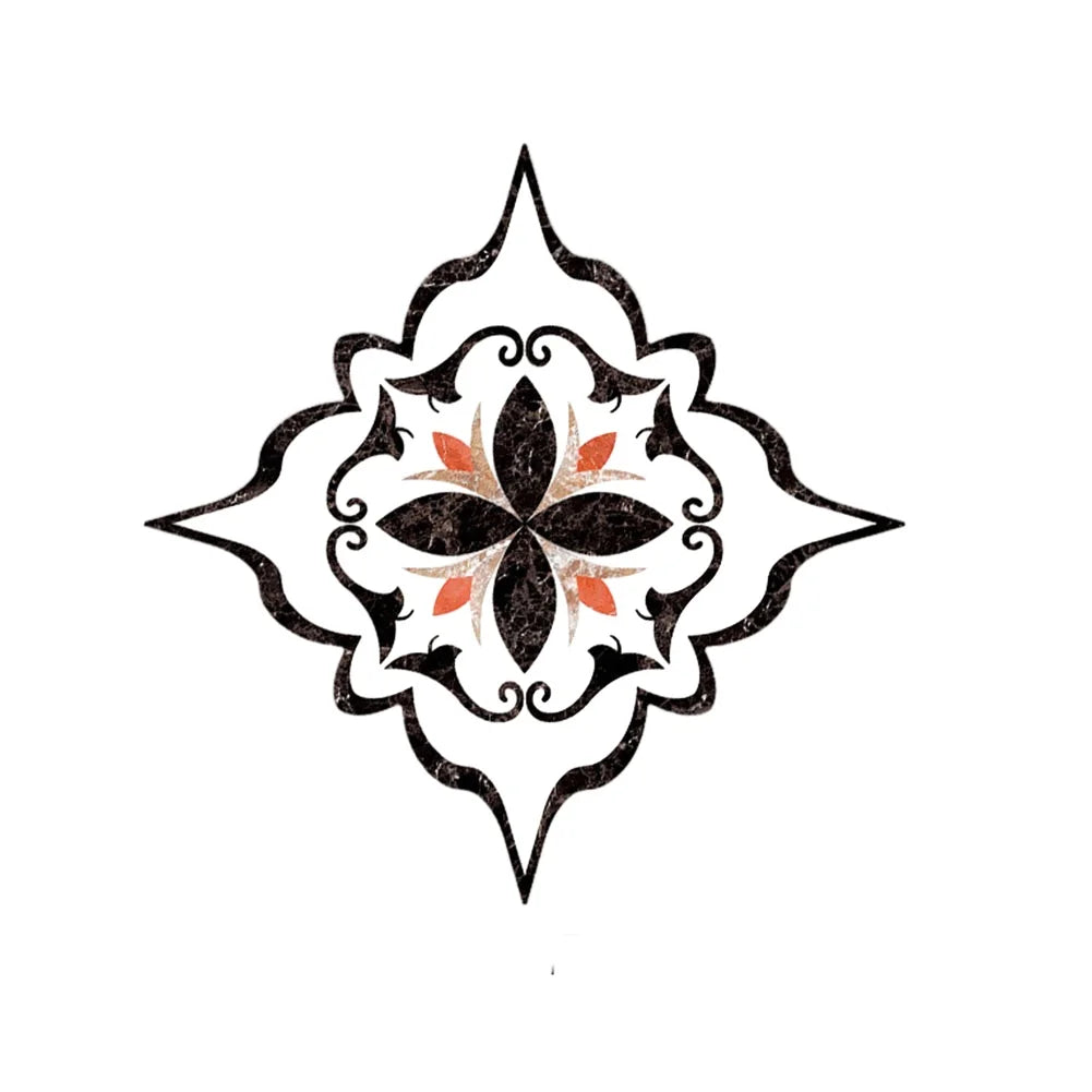 Diagonal Tiles Decor Sticker (18 Pcs)