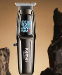 Kemei Professional Smart Display Rechargeable Trimmer