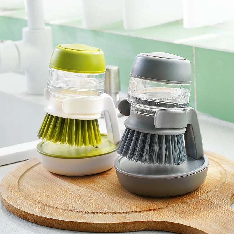 Multi Use Soap Dispensing Brush With Tary