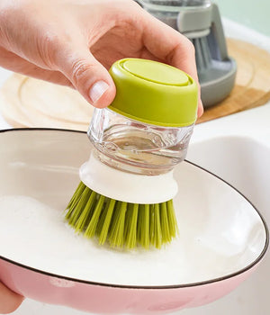 Multi Use Soap Dispensing Brush With Tary