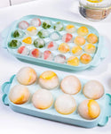 3D Round 26 Cells Ice Ball Tray With Lid