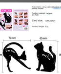 Various Shape Cat Eyeliner Waterproof Card (Set Of 2)