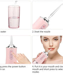 Rechargeable Water Irrigator Dental Flosser