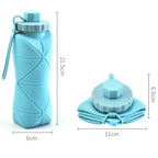 Silicone Folding Travel Water Bottle
