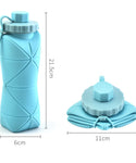 Silicone Folding Travel Water Bottle