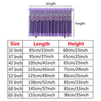 Multi-Size Lace Fabric TV Cover